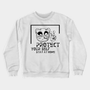 Protect yourself Crewneck Sweatshirt